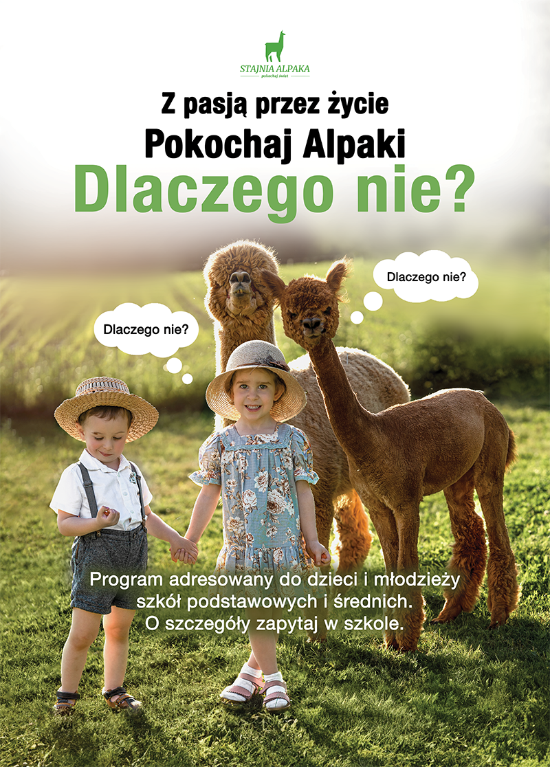 PLAKAT STAJNIA ALPAKA nas strone